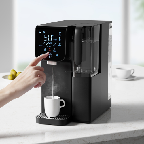 Vue en utilisation v2 de l'Osmoseur Inversé Modèle 5 Aquaclaris