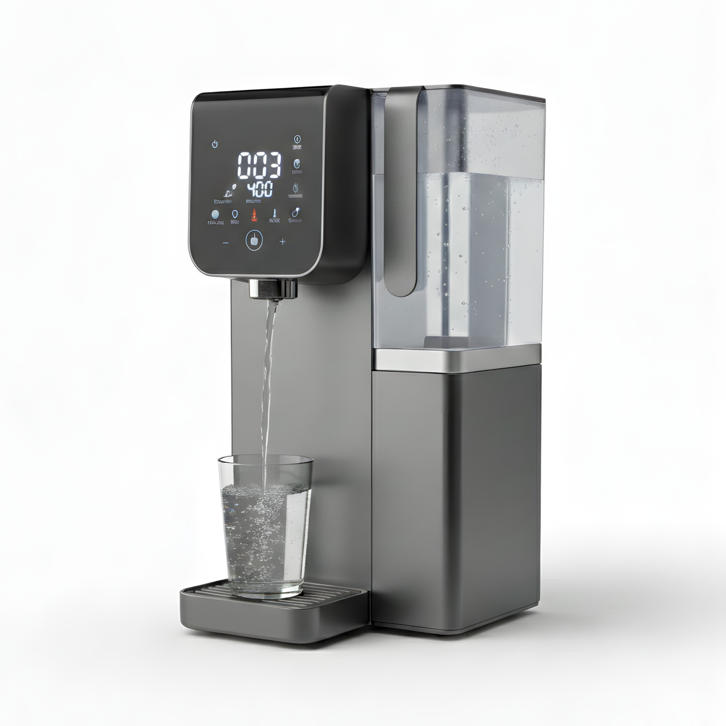 Vue de 3/4 de l'Osmoseur Inversé Modèle 5 Aquaclaris