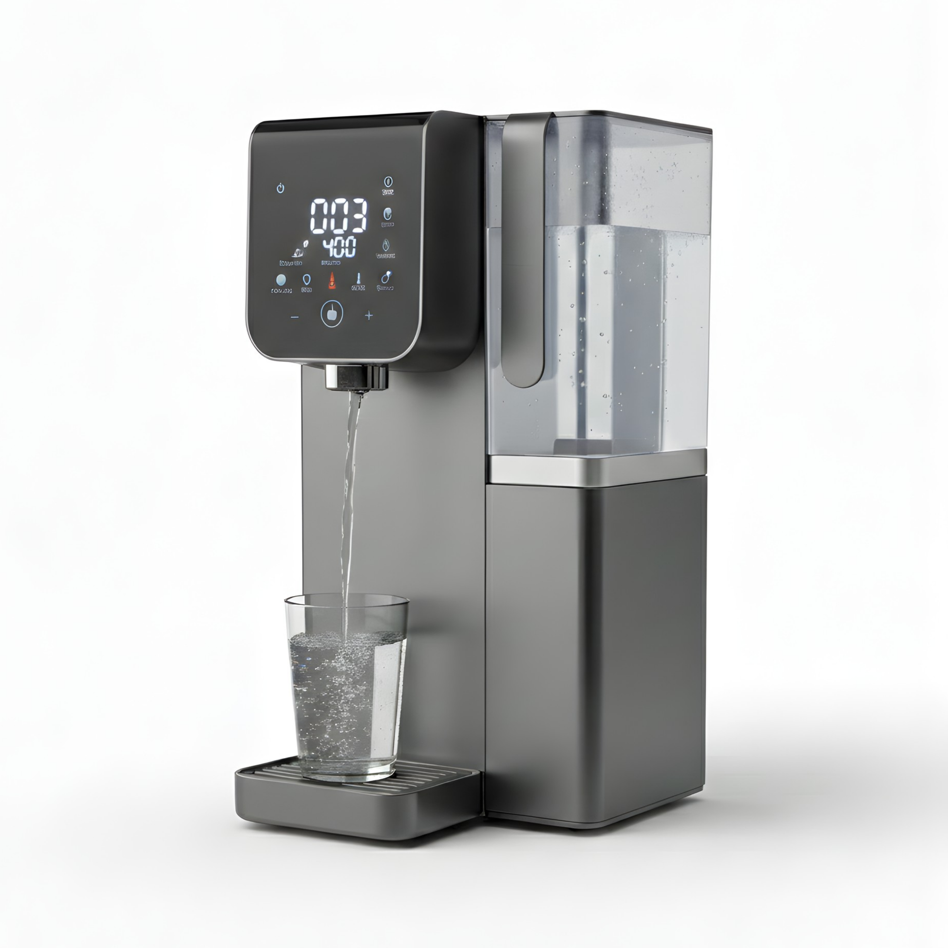 Vue de 3/4 de l'Osmoseur Inversé Modèle 5 Aquaclaris