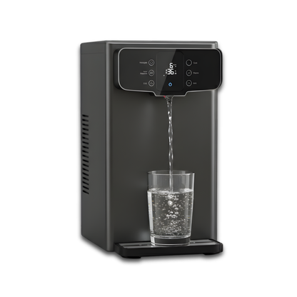 Vue de 3/4 de l'Osmoseur Inversé Modèle 7 Aquaclaris