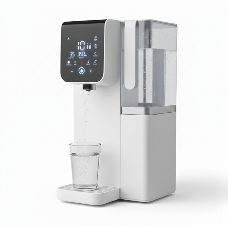 Vue de 3/4 de l'Osmoseur Inversé Modèle 3 Aquaclaris